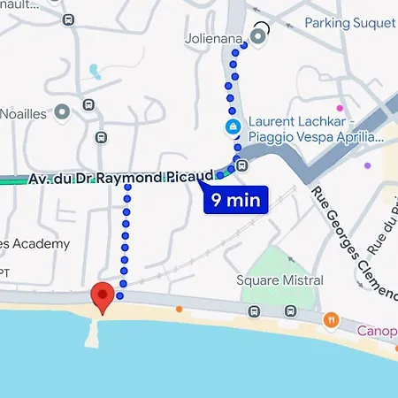 Le Vallombrosa T2 Cannes